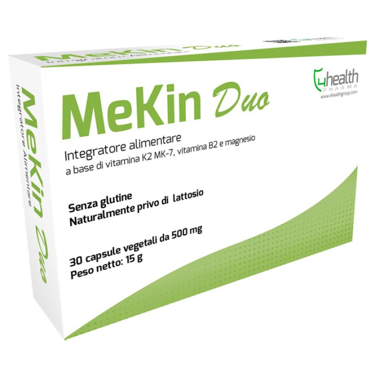 4 Health Mekin Duo Complemento Alimenticio Sin Gluten 30 Cápsulas 15g