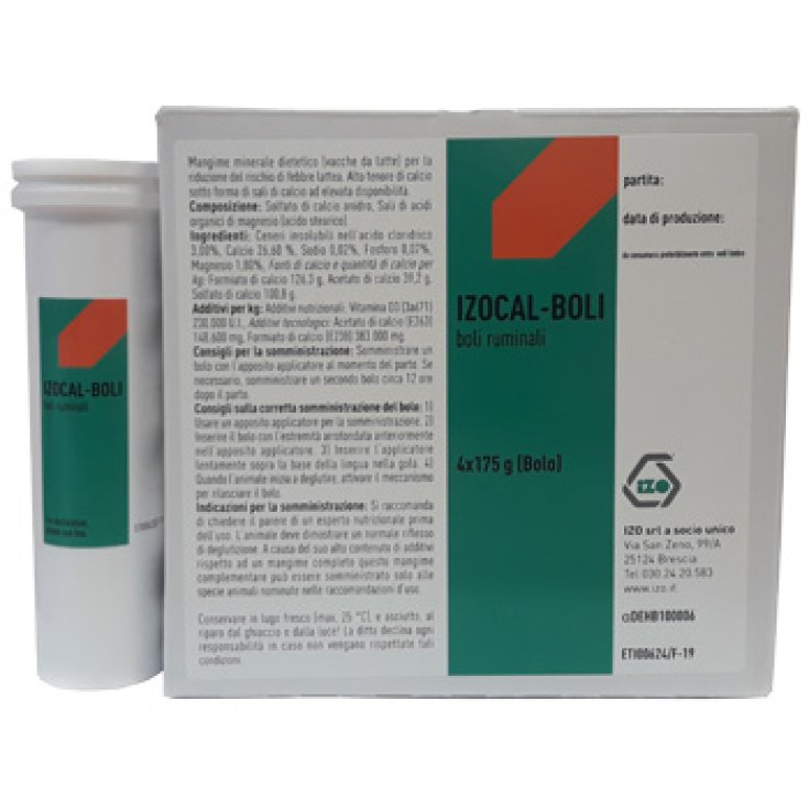 IZOCAL BOLES 4 TUBOS 175G