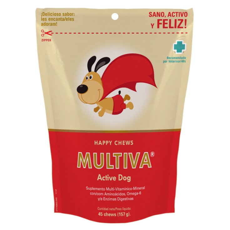 MULTIVA PERRO ACTIVO 45 MASTICABLES