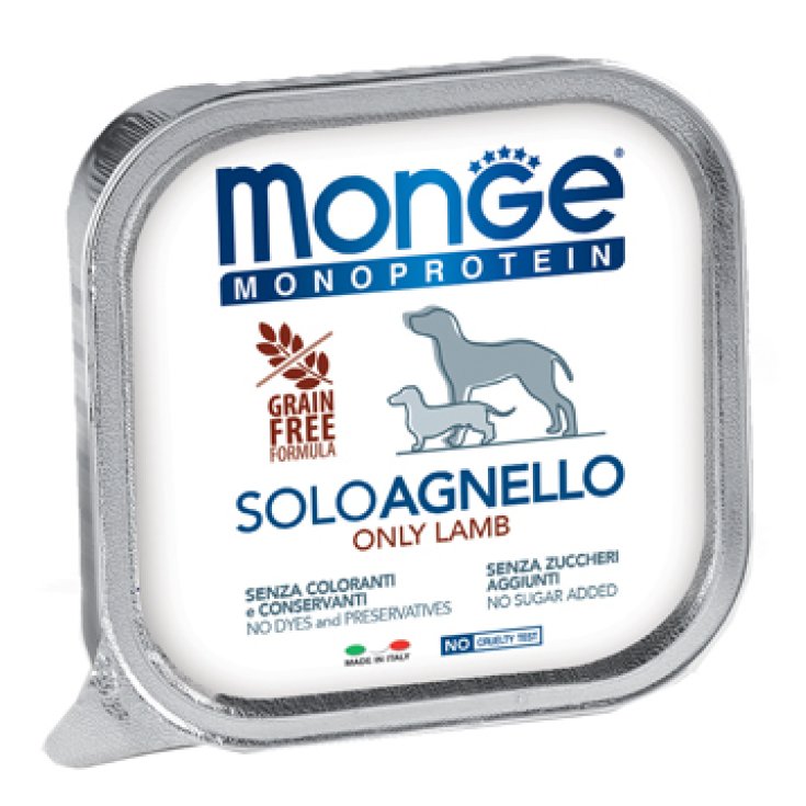 MONGE PROT ÚNICA 100% CORDERO 150G