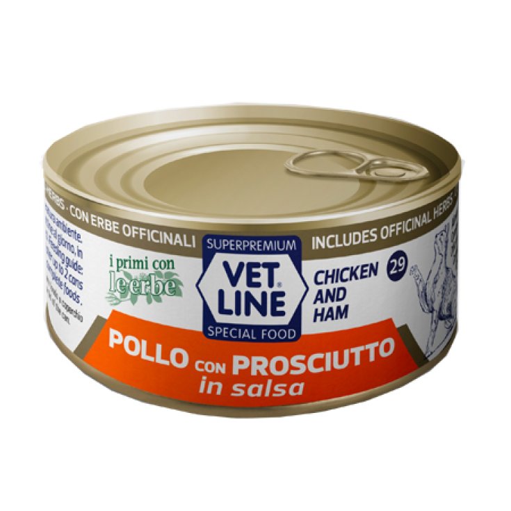 VET LINE CAT POLLO/SALSA PRO