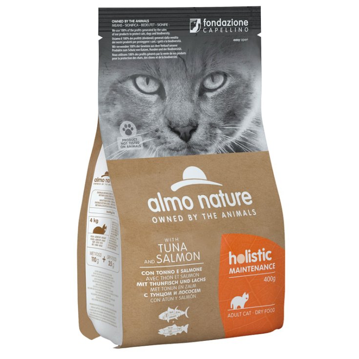 HOLISTIC CAT SECO M TON/SAL400G