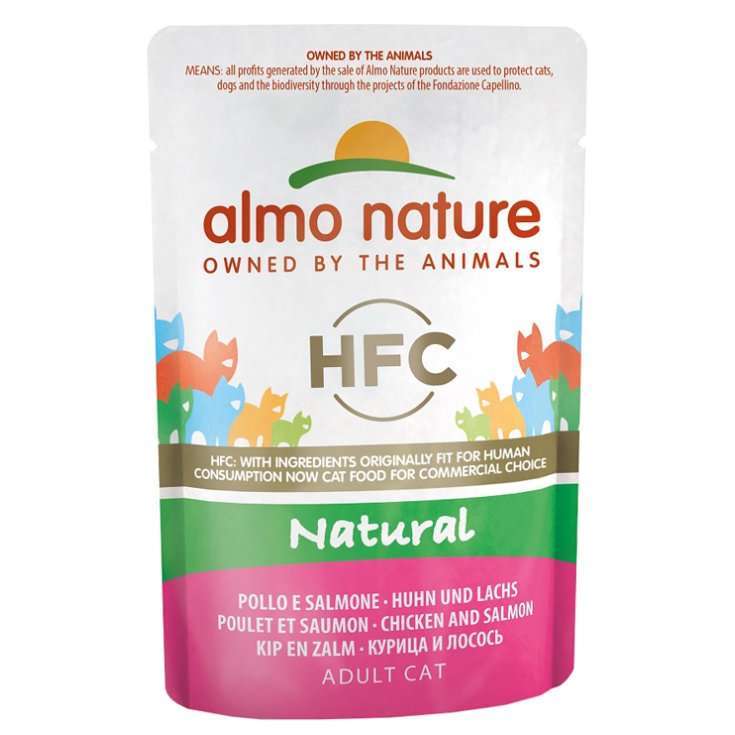 ALMO NATURE POLLO Y SALMÓN