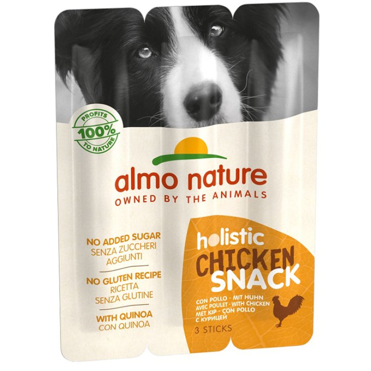 SNACK HOLISTICO PERRO 10 POLLO3UDS