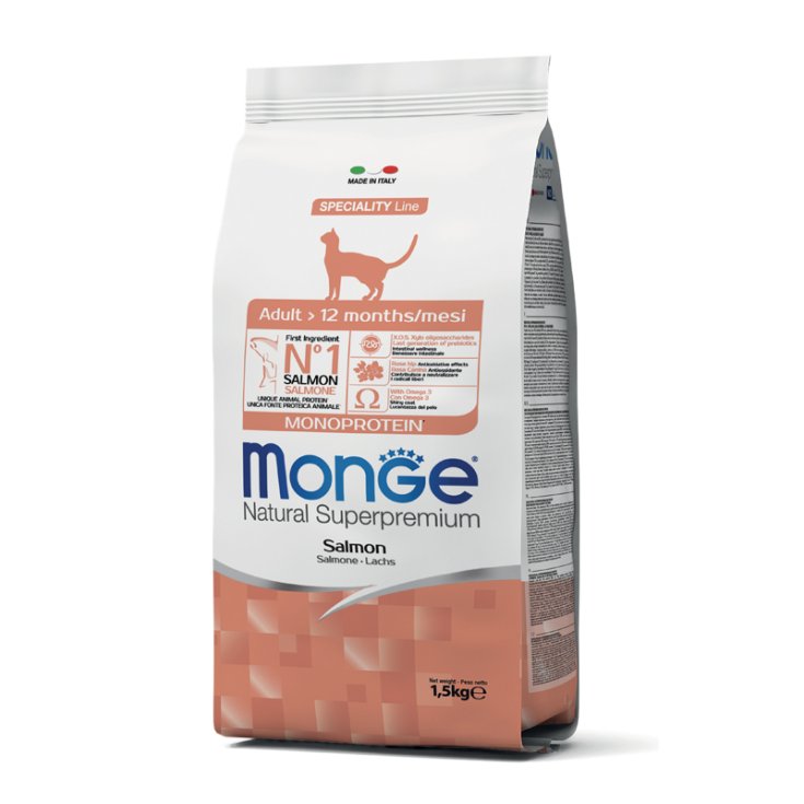 MONGE GATO SALMÓN ADULTO 400G