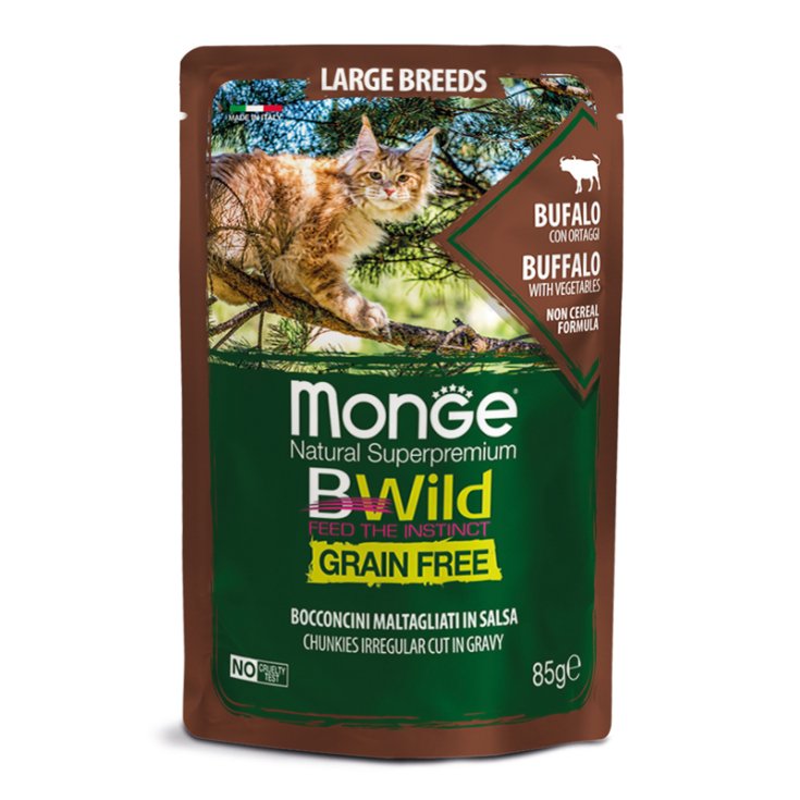 MONGE BWILD LB BUFALO/ORT 85G