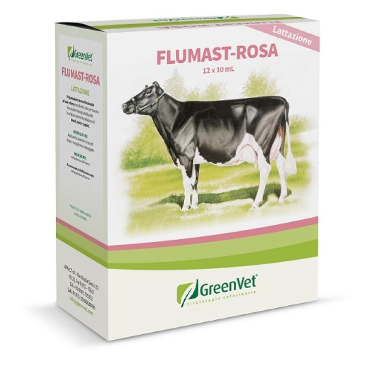 GREENVET FLUMAST ROSA DERM 12P