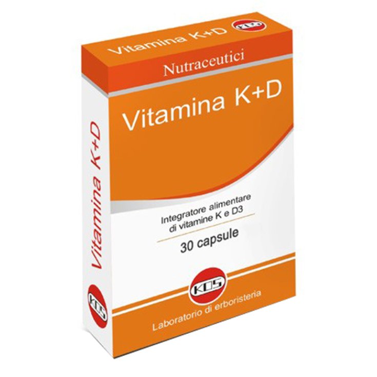 Vitamina K+D Vegetale KOS 30 Capsule