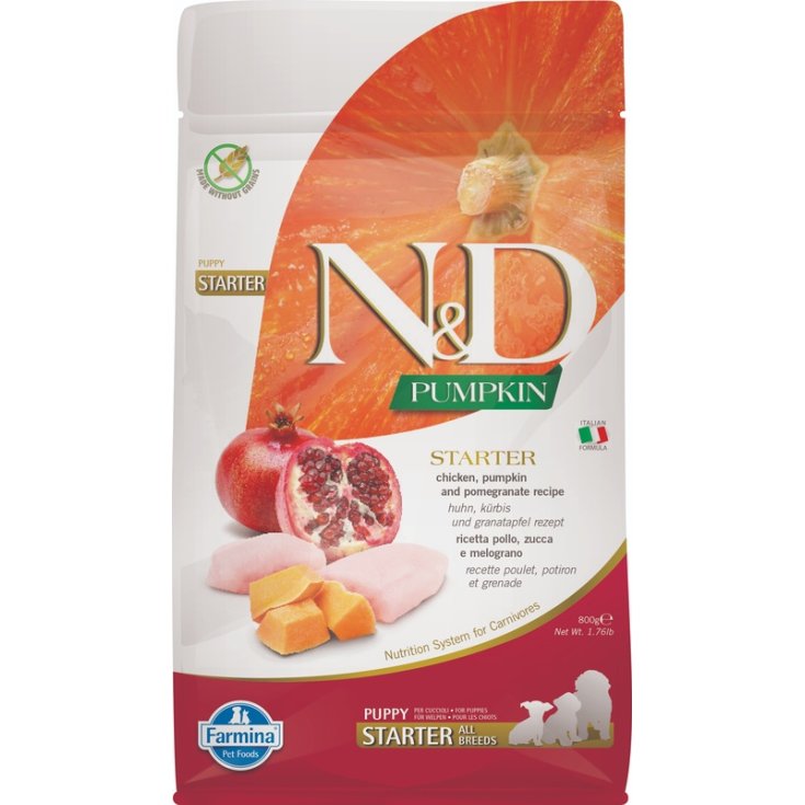 N&D P PERRO POLLO/MELOG SP A800G