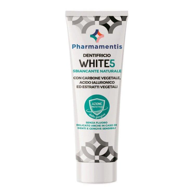 White 5 Pharmamentis pasta dentífrica 75ml