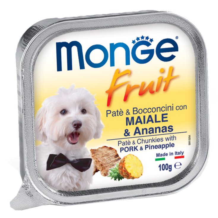 MONGE FRUIT DOG CERDO Y PIÑA