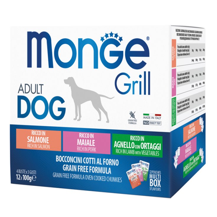 MONGE GRILL MULTIBOX CON SALMÓN