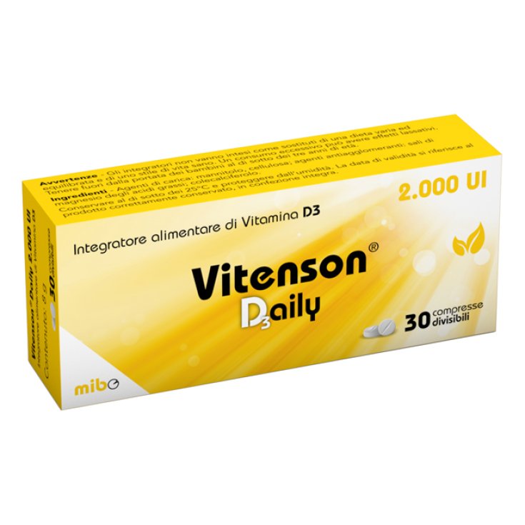 Vitenson Daily D3 2000UI Mibe Pharma 30 Comprimidos