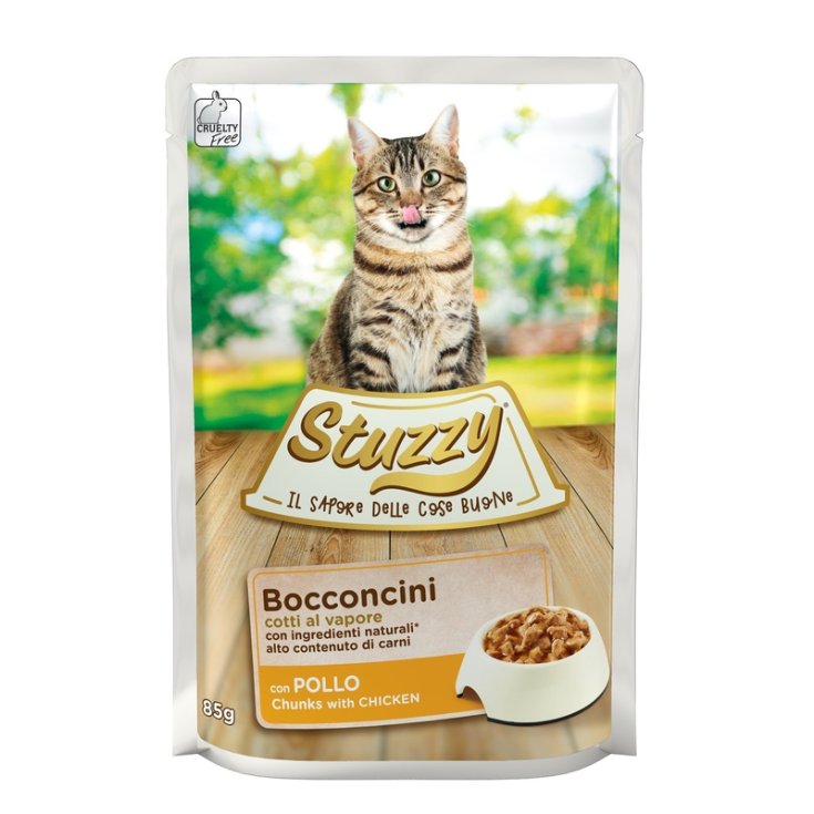 STUZZY CAT BOCCONC POLLO 85G