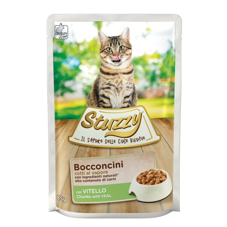 STUZZY GATO BOCCONC VITEL 85G