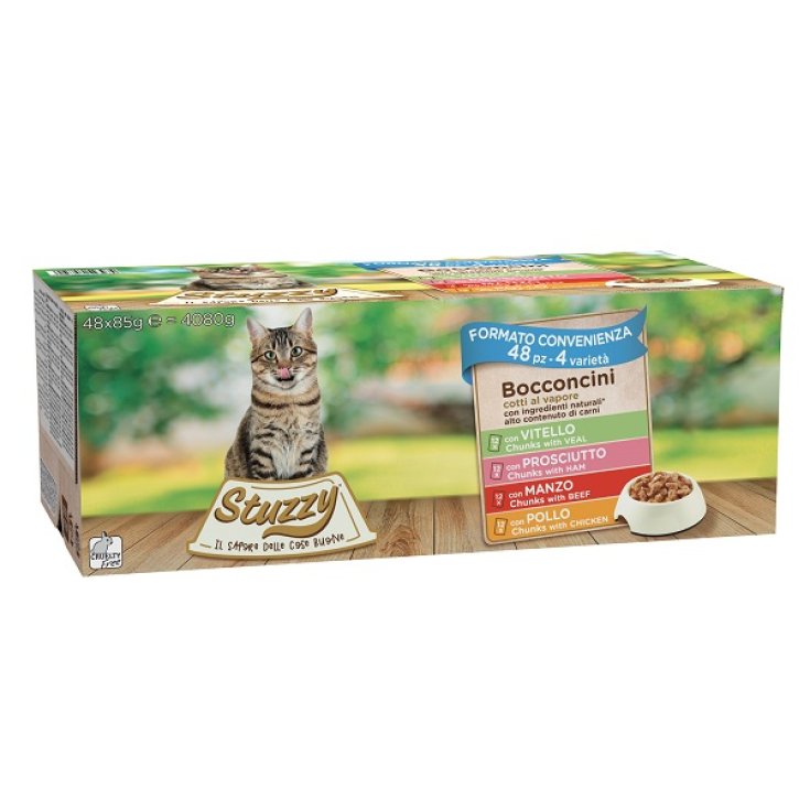 STUZZY GATO BOCCONC GRANJA 4 85G