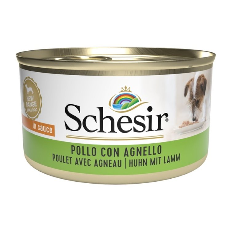 SCHESIR PERRO POLLO CORDERO 85G