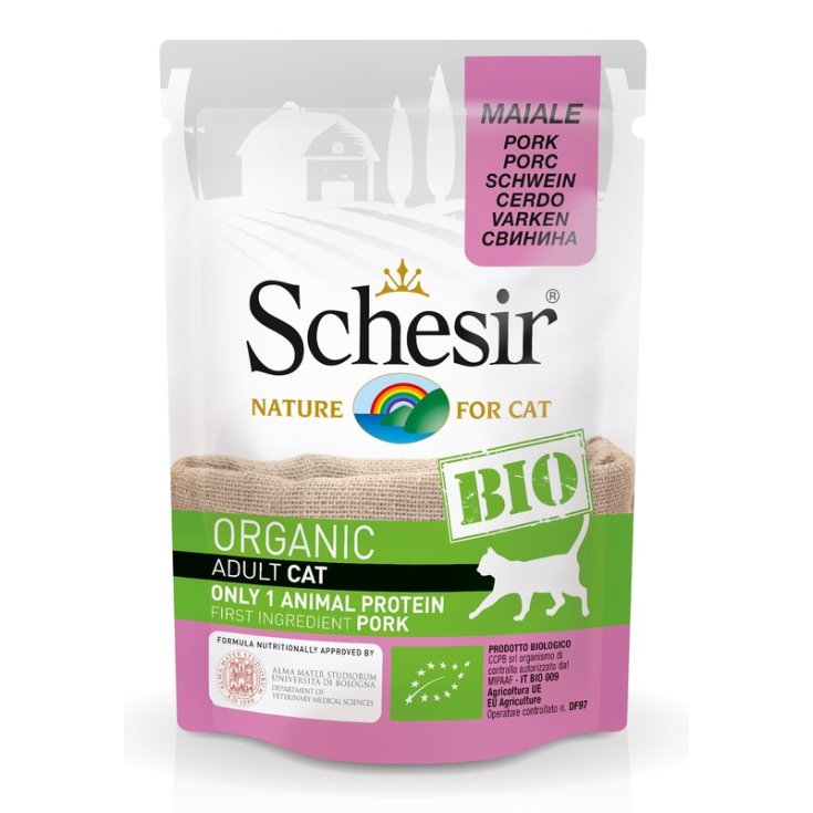 SCHESIR GATO CERDO BIO 85G