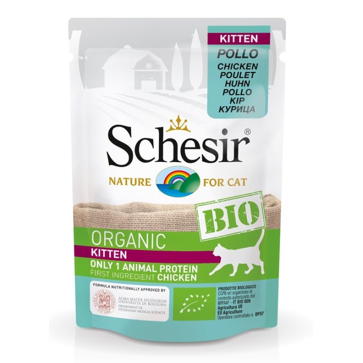 SCHESIR BIO CAT KITT POLLO 85G