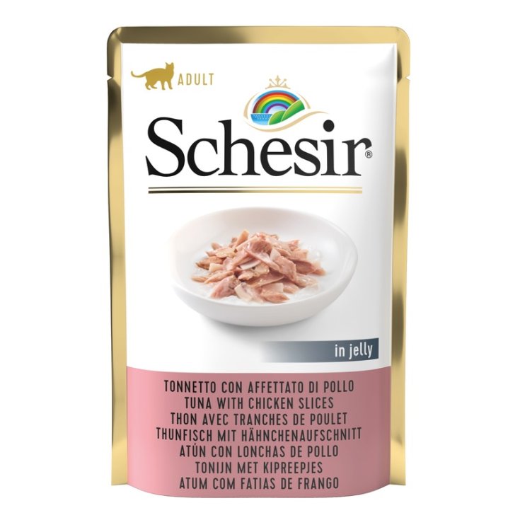 SCHESIR CAT TONN AFF POLLO 85G