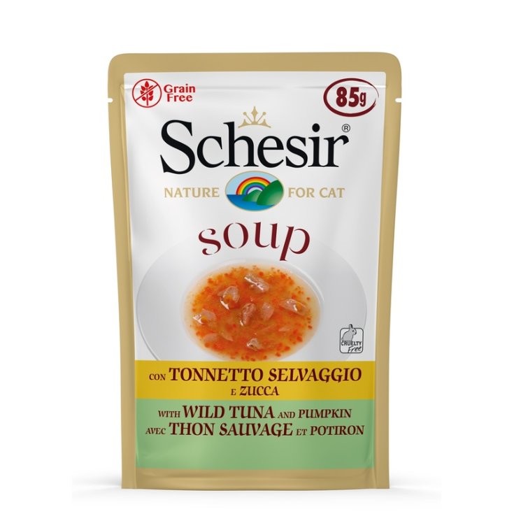 SCHESIR SOPA DE GATO TON CALABAZA 85G