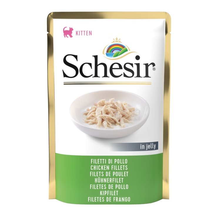 SCHESIR GATO GATITO POLLO 85G