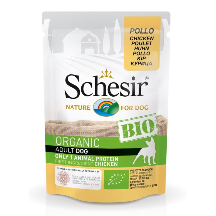 SCHESIR POLLO PARA PERRO ECOLÓGICO 85G