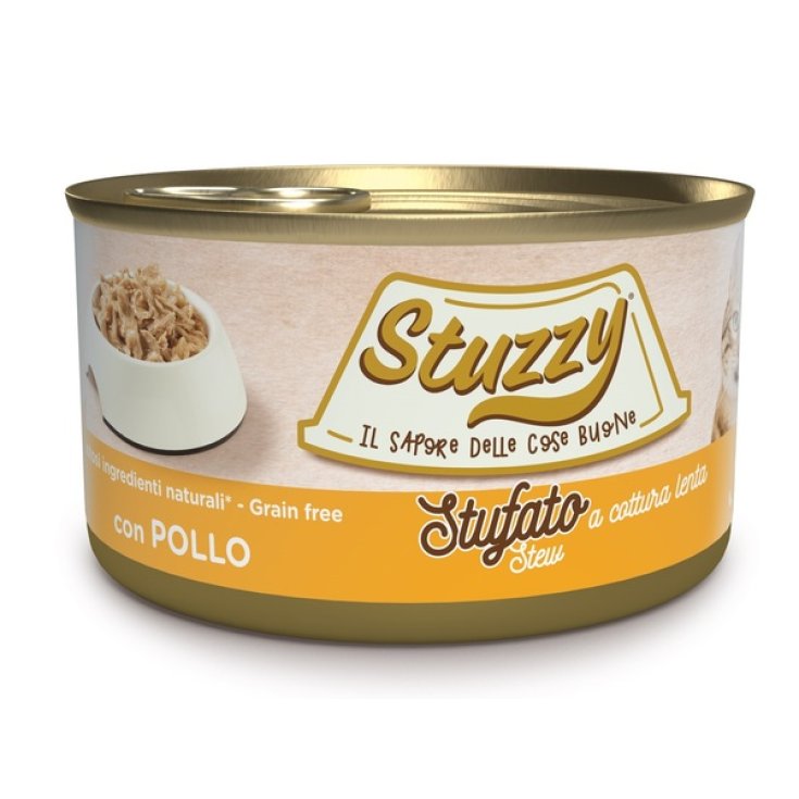 STUZZY GUISADO GATO POLLO 85G