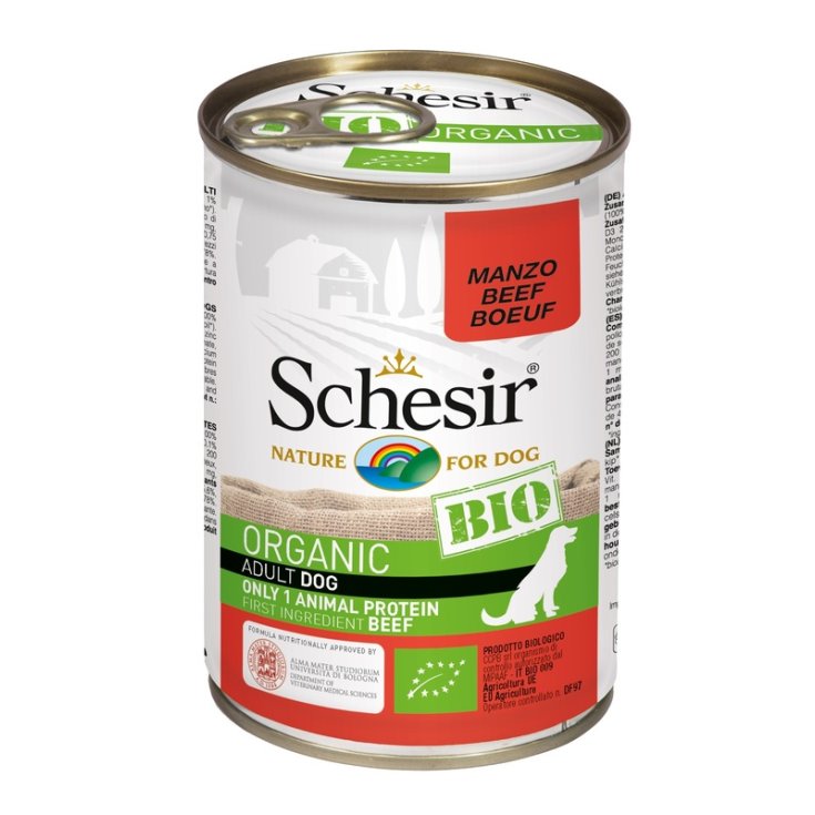 SCHESIR CARNE PARA PERRO BIO 400G