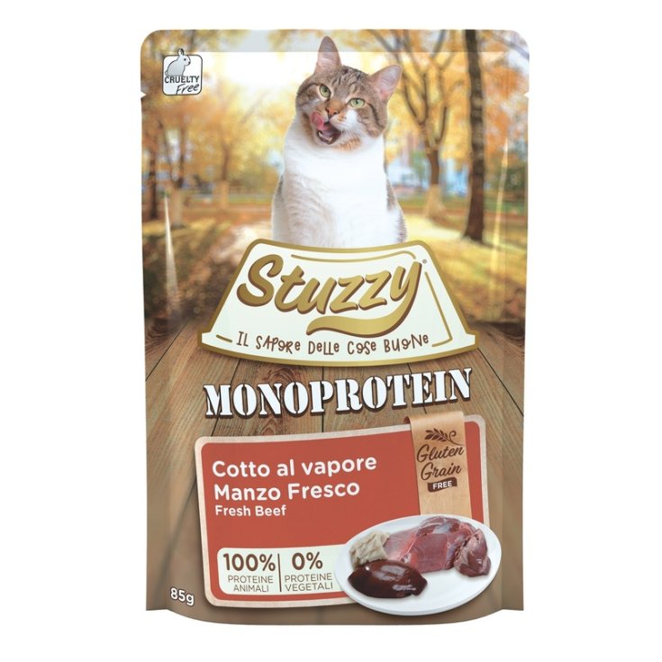 STUZZY GATO MONOPROT CARNE 85G