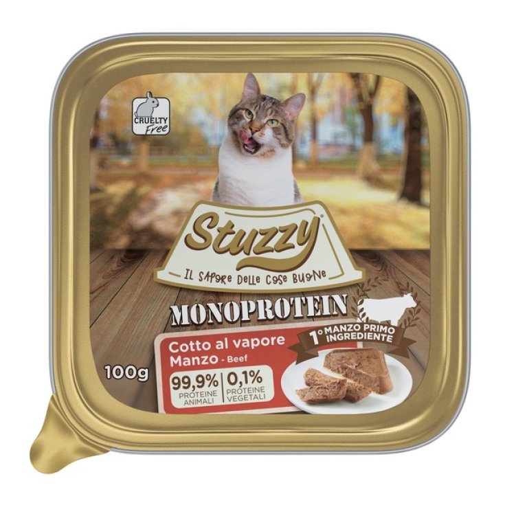 STUZZY MONOPROT CARNE DE GATO 100G