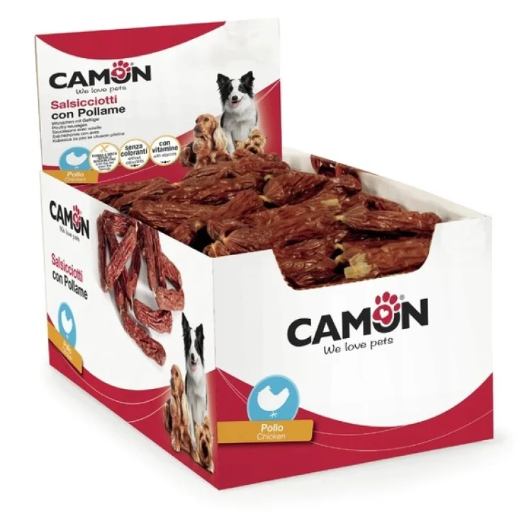 CAJA DE SALCHICHAS DE POLLO