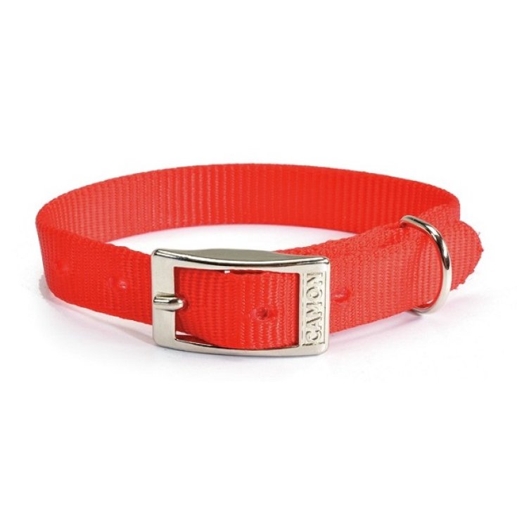 COLLAR NYLON 18X400MM ROJO