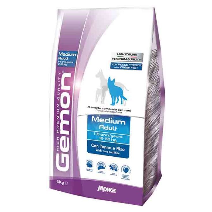 GEMON HPQ PERRO M AD TON/RI15KG