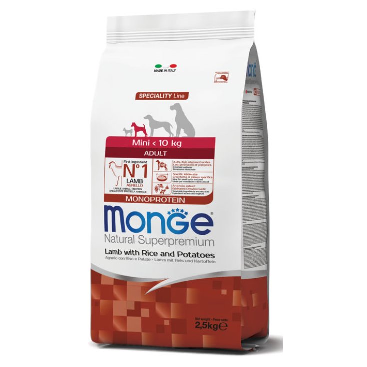 MONGE MINI A AGN/RIS/PAT7,5KG