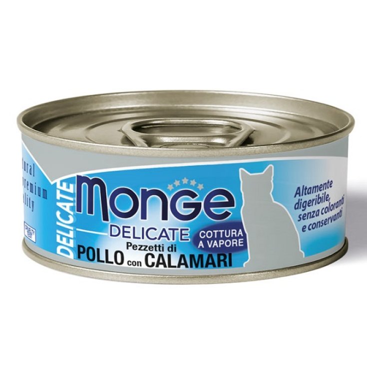 MONGE DELIC POLLO/CALAMAR 80G