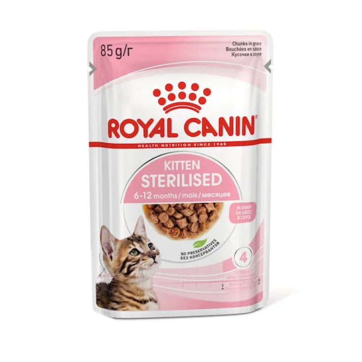 FHN WET KITTEN STERILISE12X85G
