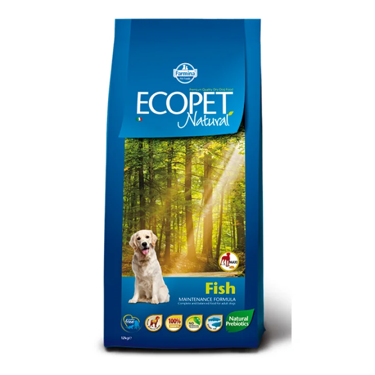 ECOPET PESCADO NATURAL MAXI 12KG
