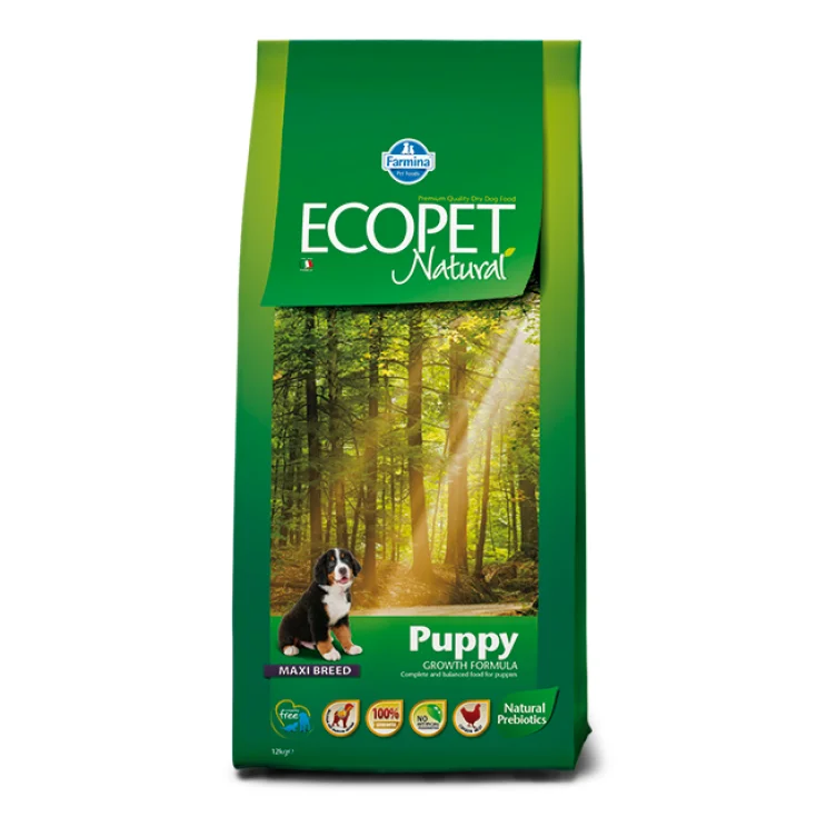 ECOPET NATURAL CACHORRO MAXI 12KG