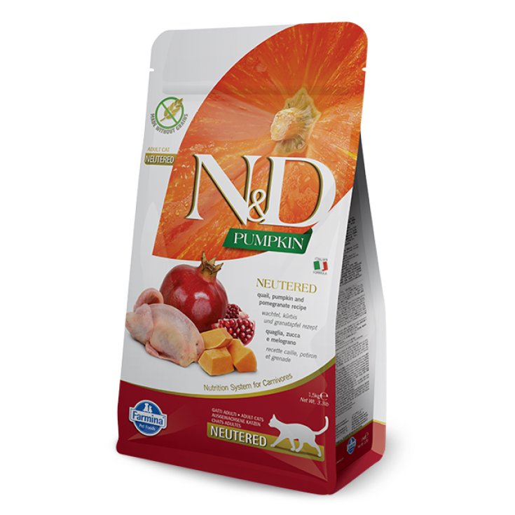 N&D CAT CALABAZA NEUT CODORNICES 5KG