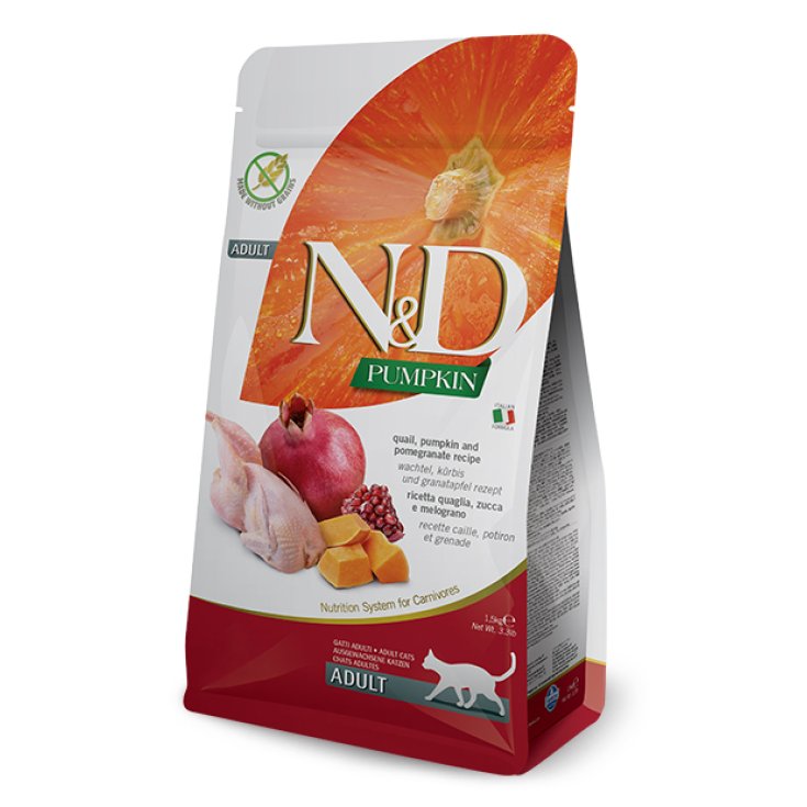 N&D CAT CALABAZA CODORNICES 5KG