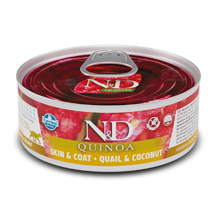 N&D CAT QUINUA S&C CODORNIC&CO80G