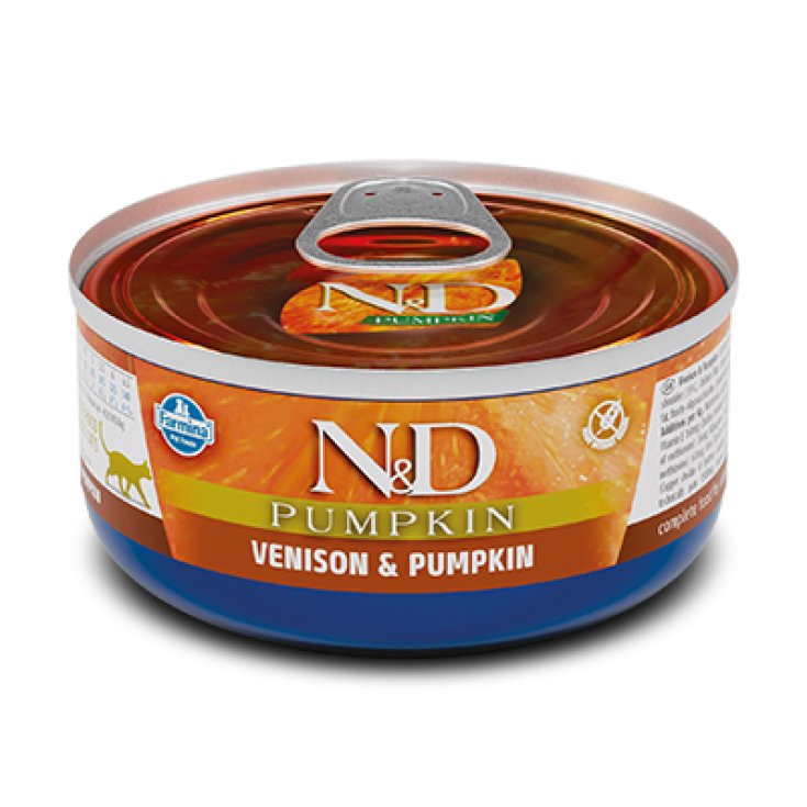 N&D CAT VENADO Y CALABAZA 80G