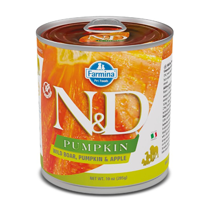 N&D PERRO JABALÍ&CALABAZA&MANZANA285G