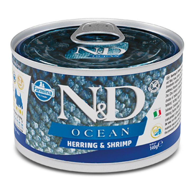 N&D PERRO OCÉANO HERR&SHRIMPS140G