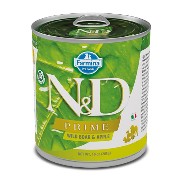 N&D DOG PRIME JABALÍ Y MANZANA 285G