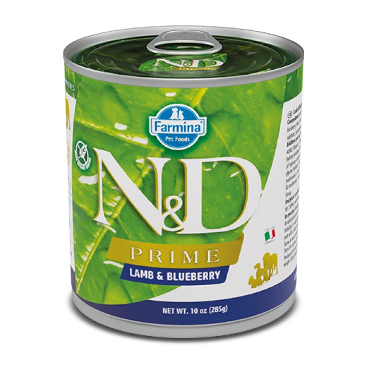 N&D PERRO PRIME CORDERO&BLUEBER285G