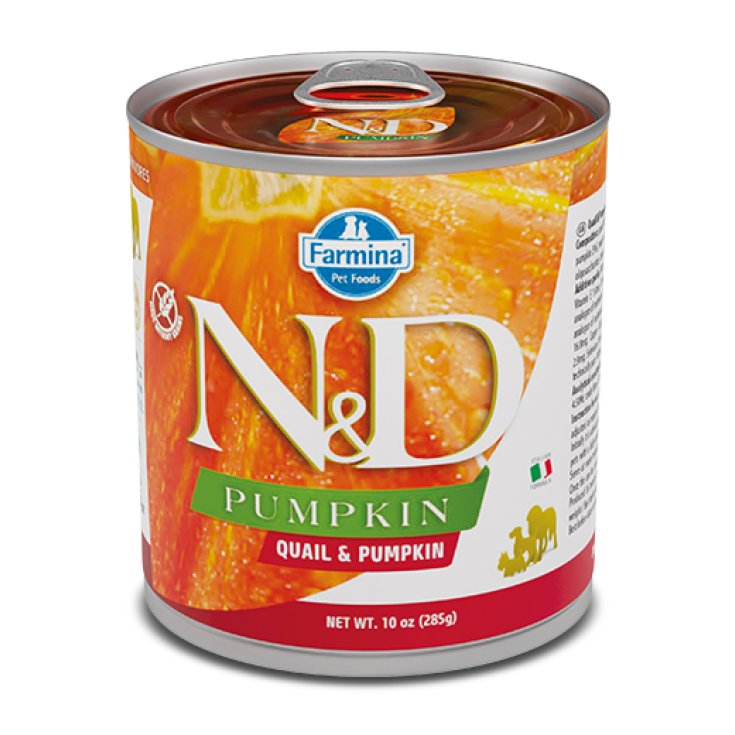 N&D PERRO CODORNICES Y CALABAZA 285G