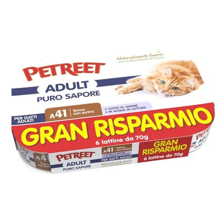 PETREET SAP PURA TON+ARA 6X70G