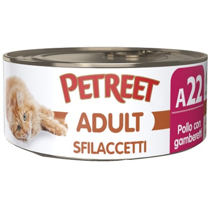 PETREET POLLO+GAMBONES 70G